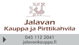 Jalavan Kauppa ja Pirttikahvila logo